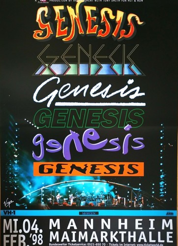 Genesis 1998 mannheim - genesis,