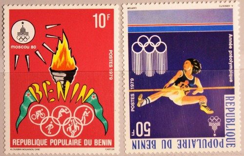 Benin 1979 189 olympia - 1979, 189-90