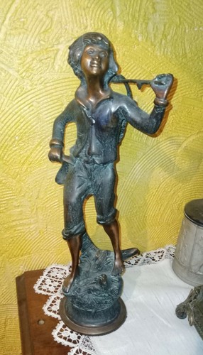 Bronze skulptur figur - bronze,