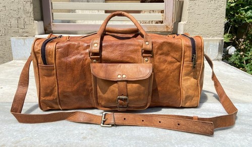 Leder reisetasche - 21,