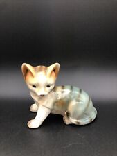 Alte Porzellan Figur Katze 11cm