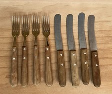 4 x Windmühlenmesser Buckels