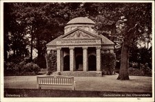 Ak Oldenburg im Großherzogtum Oldenburg, Gedenkhalle an der... - 11469114