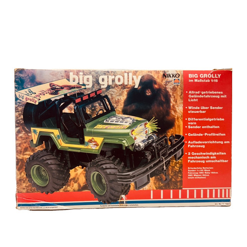 Nikko big grolly 4 - rc, 4×4