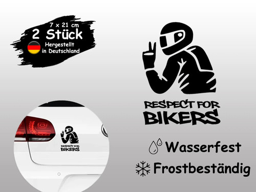 Stück aufkleber respekt - 2,