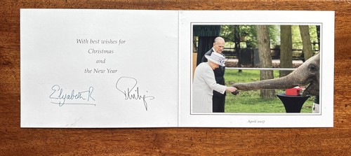 Royal weihnachtskarte queen - weihnachtskarte,