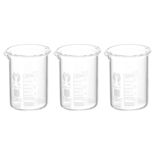 3stk 10ml niedrig form - 3stk,