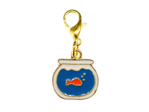 Goldfisch goldfischglas charm - goldfisch,