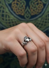 Sterling Claddagh Ring - 925