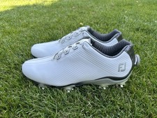 Footjoy DNA Helix Boa Golfschuhe, Leder, Spikes - wie neu!