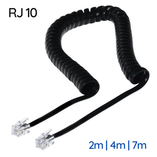 10m telefonhörer - 4m, 7m