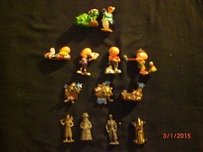 diverse Ü-Ei Figuren, Metall