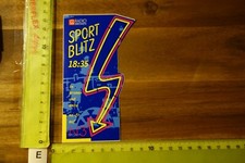 Alter Aufkleber TV Fernsehen Radio Sender Programm N3 Bremen Sport Blitz