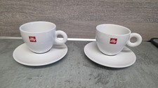 ❤️ 2x Illy Tasse + Untertasse * Cappuccino / Kaffee * 160ml ❤️