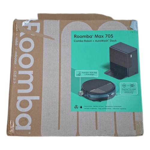 Irobot roomba max 705 combo - roomba,