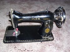Antike Singer Nähmaschine Handkurbel Vintage gusseisern Modell