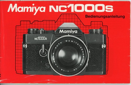 Bedienungsanleitung mamiya - bedienungsanleitung,