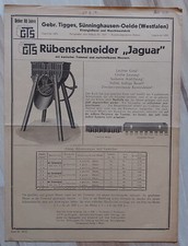 Konvolut Gebr. Tigges GTS Sünninghausen Oelde Beckum alt Strohschneider 1930er