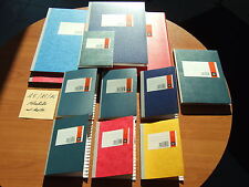 Notiz Kladde Notizbuch A4 mit Register A-Z liniert kariert 48 96 Blatt - s. Text