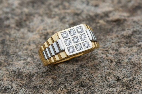 Herrenring siegelring kt - herrenring-siegelring,