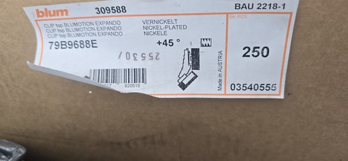Blum 79b9688e ist - ist, 45°