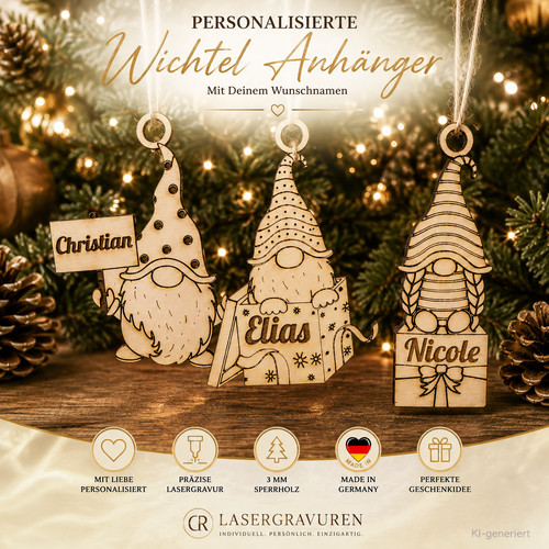 Personalisierter wichtel - personalisierter,