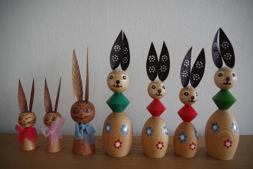 Osterhasen figuren groß - osterhasen,