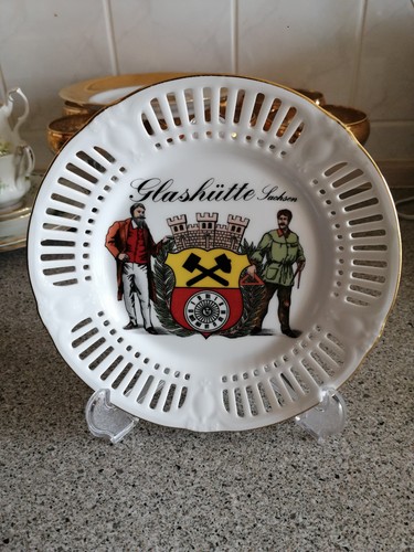 Glashütte sachsen teller - sachsen,