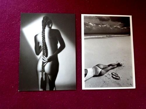 Jeanloup sieff 2 postkarten - sieff:,