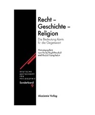 Recht - Geschichte - Religion