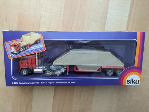 Siku sandtransporter lkw - sandtransporter,