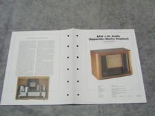 Schaltplan Röhrenradio EAW