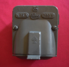 BERG   Kraftstromsteckdose, Kragenstecker von Berg 380V 16A