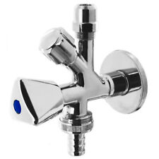 Kombieckventil Anschlussventil für Spülmaschinen und Waschmaschinen 1/2x3/4x3/8