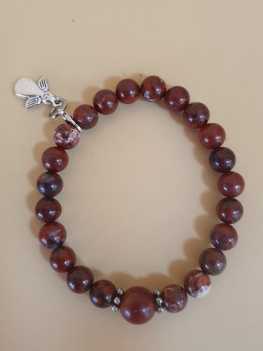 Armband aus jaspis blutjaspis - ,