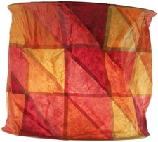 Runde Boho Papier Hängelampe