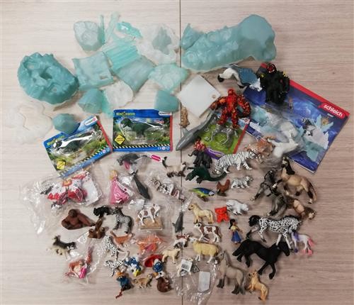 Große sammlung schleich - sammlung,