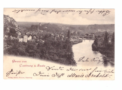 Gruss aus camburg saale - gruss, a.