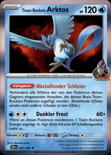 Team rockets arktos 051 182 - arktos, 051/182