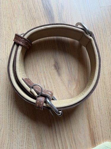 Riparo leder hundehalsband - riparo, k9