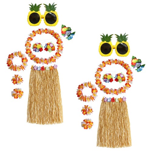 Hawaiirock bastrock kostümset - hawaiirock,