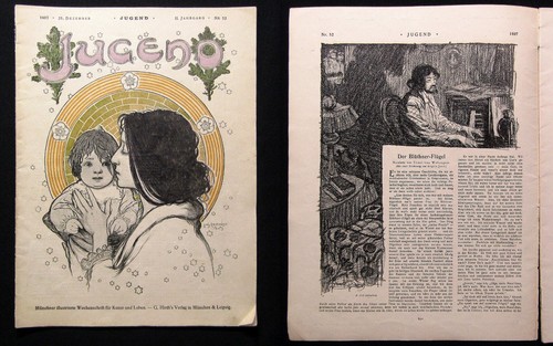Jugend zeitschrift jugendstil - zeitschrift,