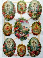 Glanzbilder Oblaten ~  ef 7364