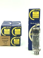 6X4WSH 6X4W EZ90, Army Mazda, Doppelglimmer Röhre Lampe Rohre Valve Lampa. NOS. X1