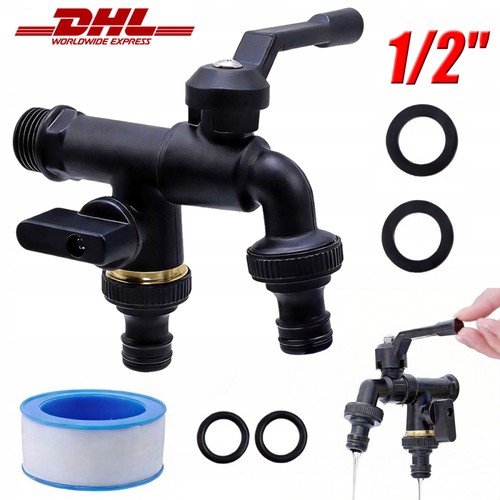 Wasserhahn doppel zoll - doppel, 1/2