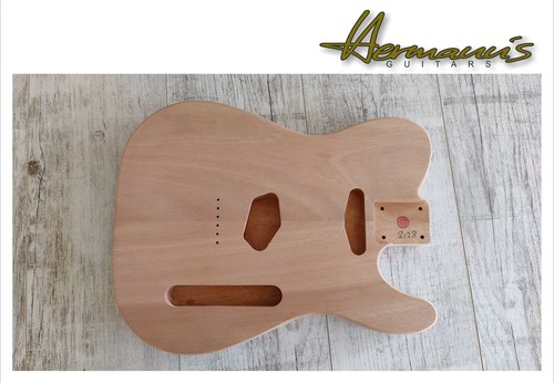 Tele two piece - tele, mahagony
