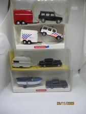 Wiking Konvolut 4  Mercedes mit Anhänger OVP