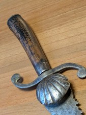 Ser altes Jäger,Arbeitsmesser,Jagd mit Säge Ende 18. Jh.