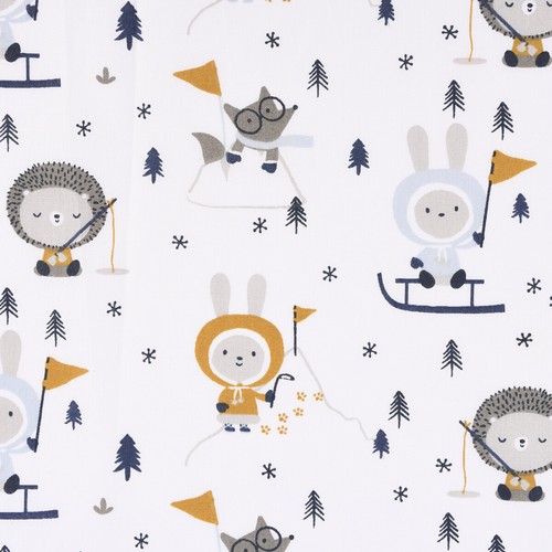 Baumwollstoff skimo eskimo - baumwollstoff,