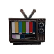 Testbild Fernseher Pin, bunt 